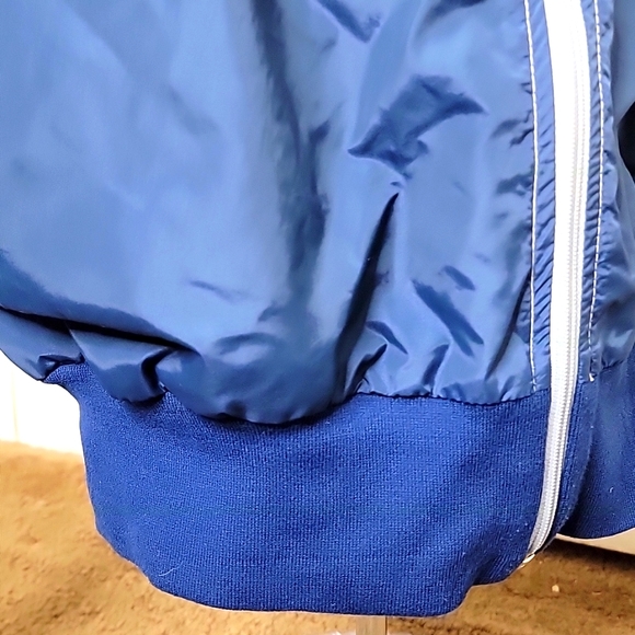 Nike Blue Zippered Hoodie Vintage Size XXL - Picture 6 of 10